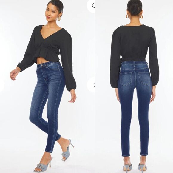 Kancan Nicole High Rise Super Skinny Jeans Size  1/24 - Picture 1 of 5